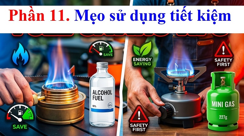 Cồn Nước Và Gas Mini Loại Nào Tiết Kiệm Hơn? So Sánh Chi Tiết Chi Phí Và Hiệu Quả Sử Dụng